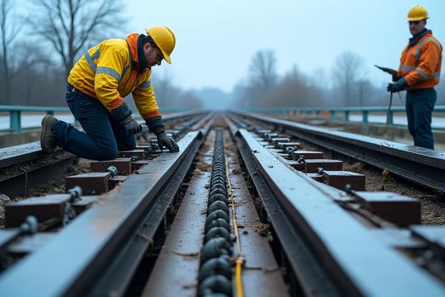 교량 보강 공사 - 고강도 강철 플레이트
